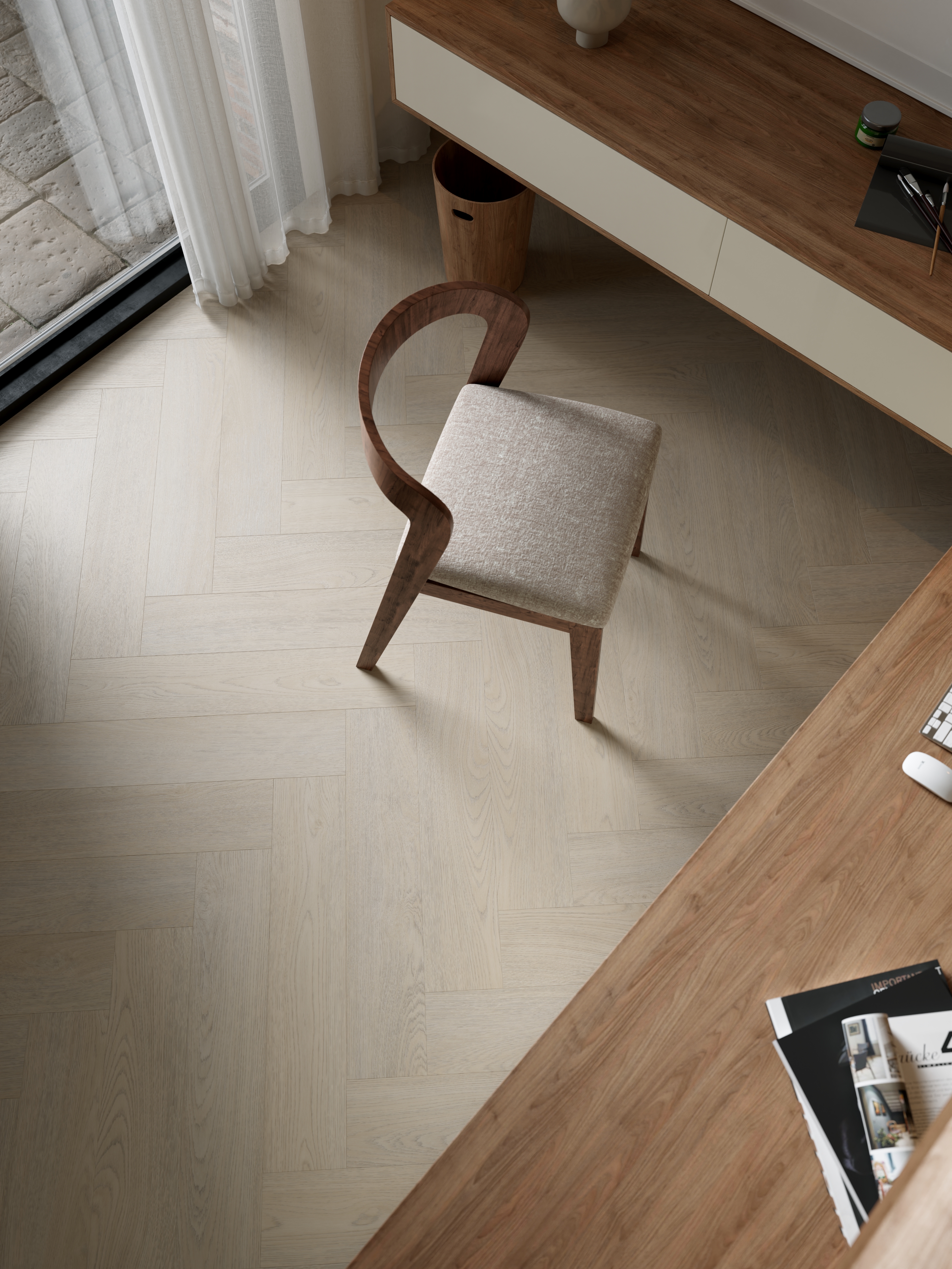 Terreno visgraat XL 62 | Rigid Click